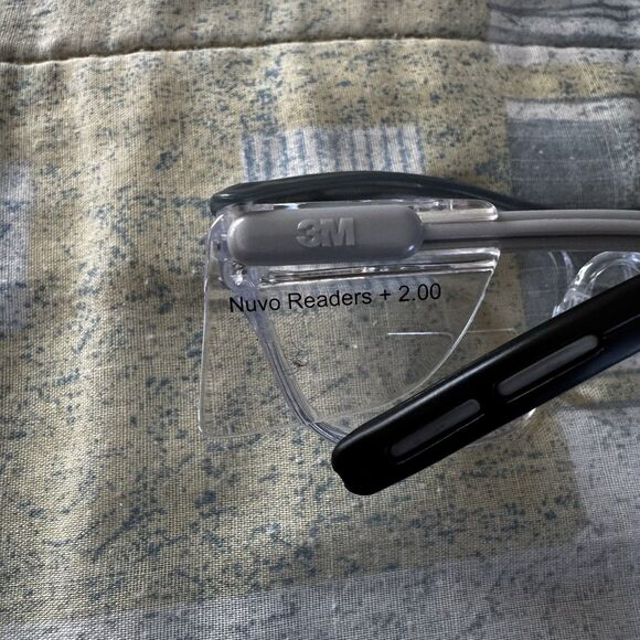 Nuvo BiFocal Readers Clear Lens +1.5 Protective Eyewear 3M 11434 Safety Glasses - Picture 10 of 10